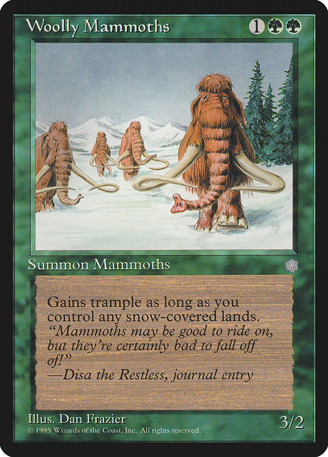Woolly Mammoths [Ice Age] | Boutique FDB TCG
