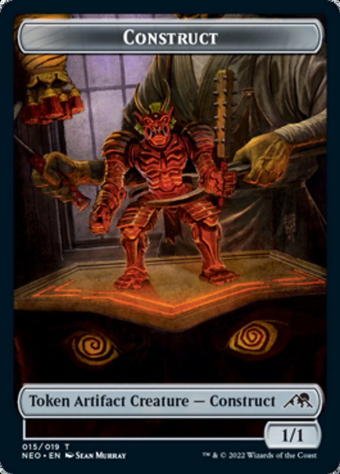 Construct Token (015) [Kamigawa: Neon Dynasty Tokens] | Boutique FDB TCG