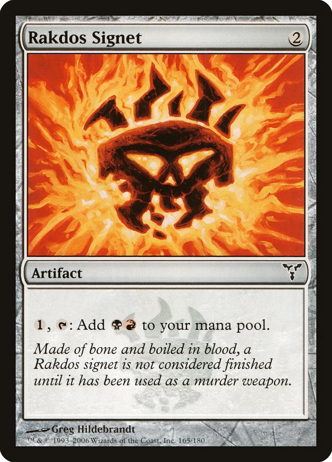 Rakdos Signet [Dissension] | Boutique FDB TCG