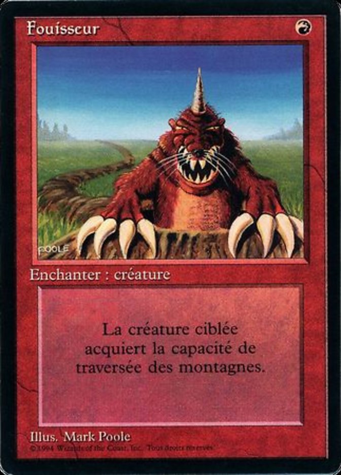 Burrowing [Foreign Black Border] | Boutique FDB TCG