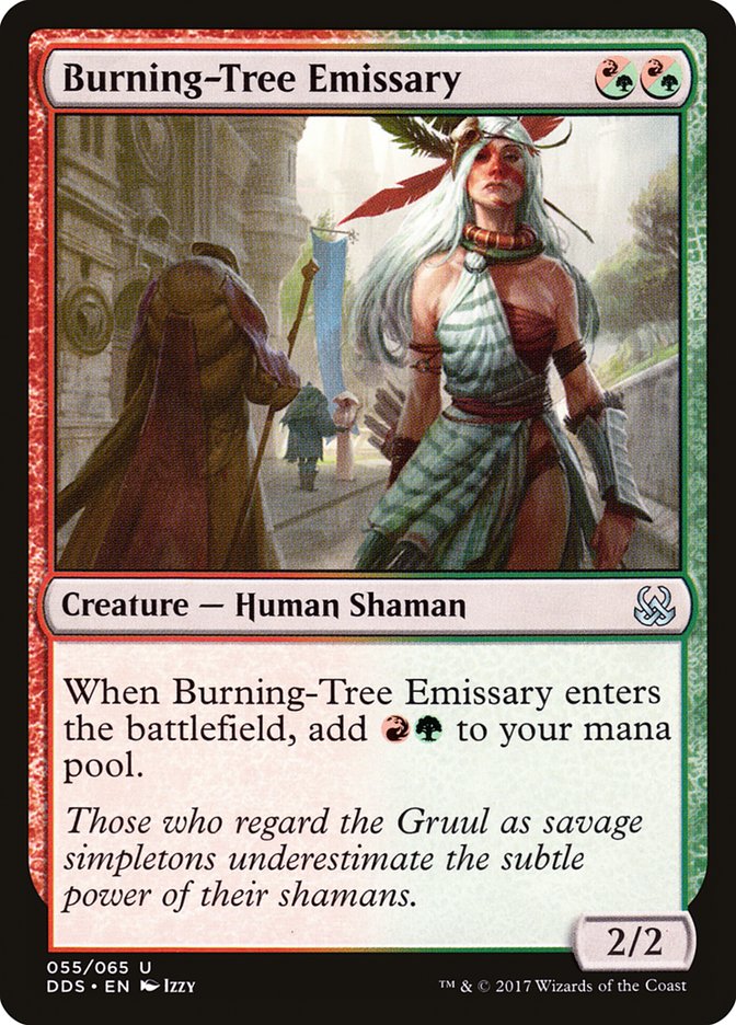 Burning-Tree Emissary [Duel Decks: Mind vs. Might] | Boutique FDB TCG