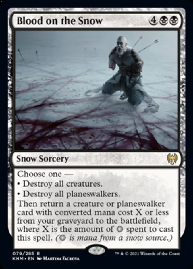 Blood on the Snow [Kaldheim] | Boutique FDB TCG