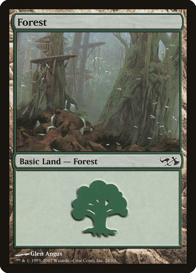 Forest (28) [Duel Decks: Elves vs. Goblins] | Boutique FDB TCG