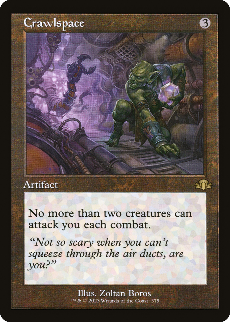 Crawlspace (Retro) [Dominaria Remastered] | Boutique FDB TCG