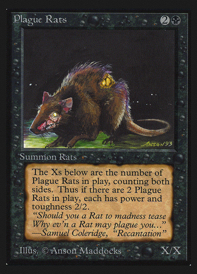 Plague Rats [International Collectors' Edition] | Boutique FDB TCG