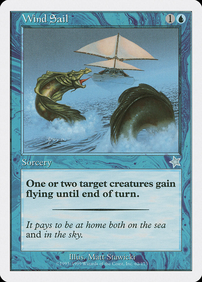 Wind Sail [Starter 1999] | Boutique FDB TCG