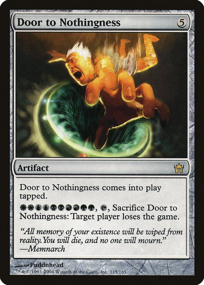 Door to Nothingness [Fifth Dawn] | Boutique FDB TCG