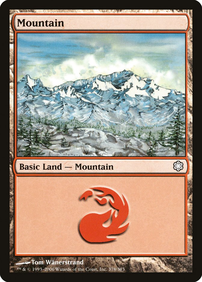 Mountain (378) [Coldsnap Theme Decks] | Boutique FDB TCG