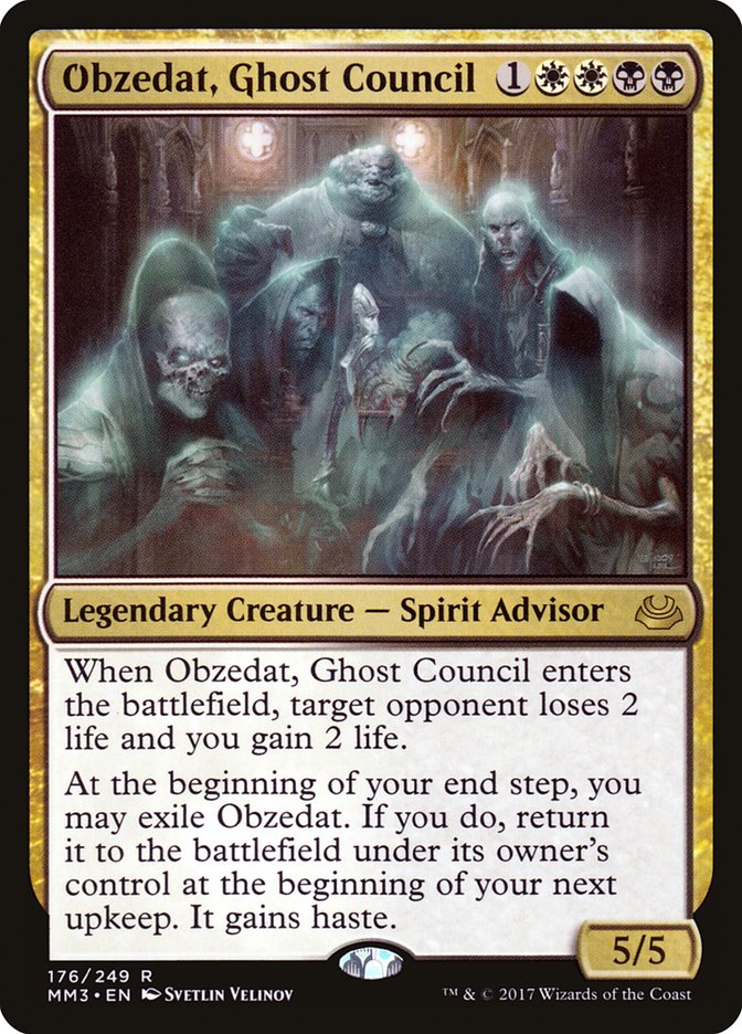 Obzedat, Ghost Council [Modern Masters 2017] | Boutique FDB TCG