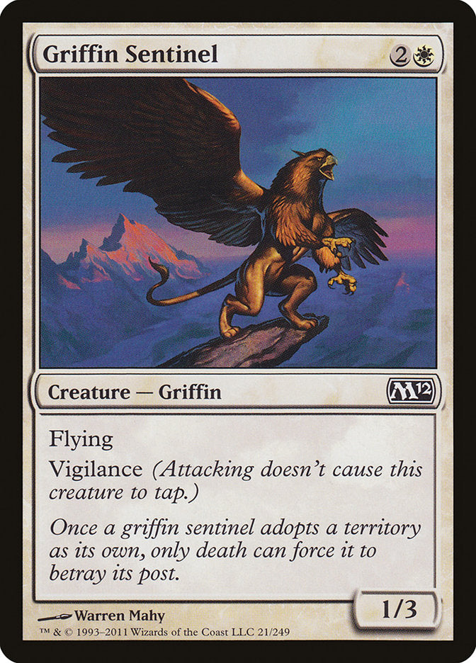 Griffin Sentinel [Magic 2012] | Boutique FDB TCG