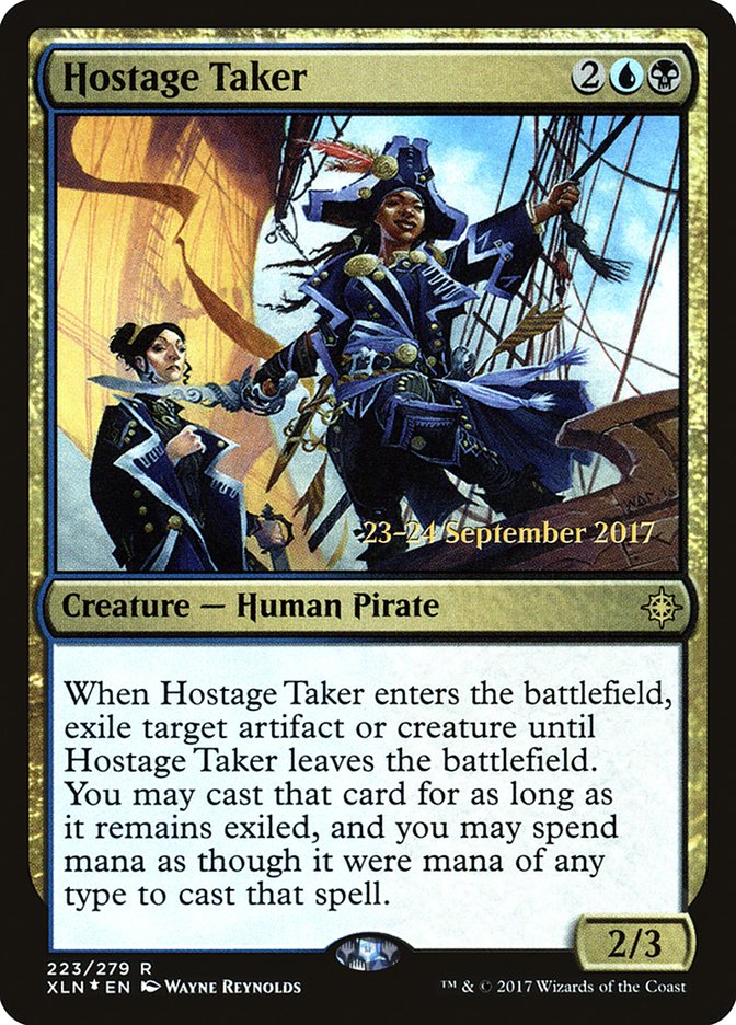 Hostage Taker [Ixalan Prerelease Promos] | Boutique FDB TCG