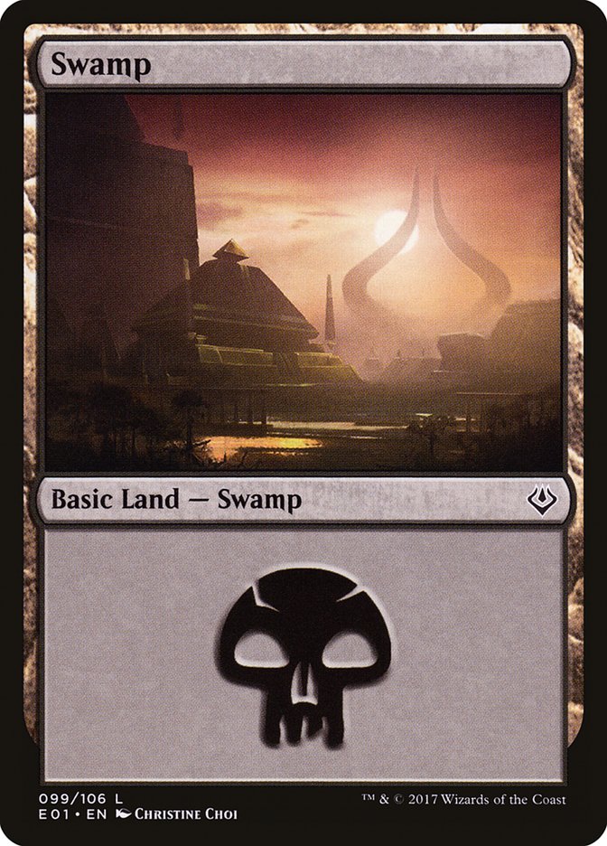 Swamp (99) [Archenemy: Nicol Bolas] | Boutique FDB TCG