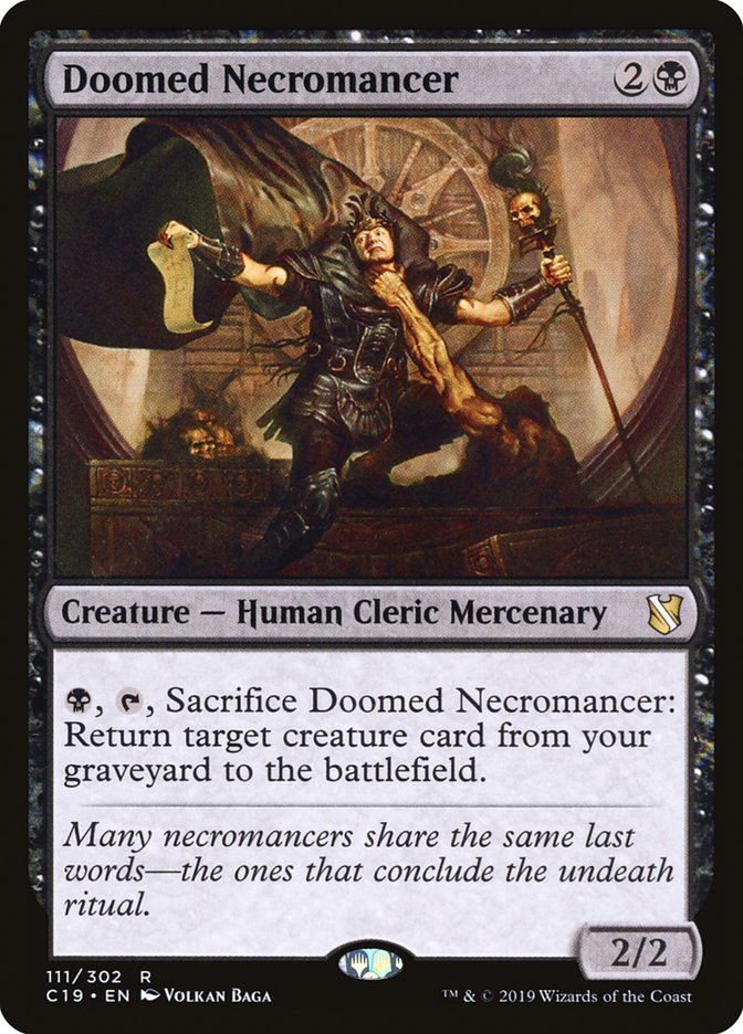 Doomed Necromancer [Commander 2019] | Boutique FDB TCG