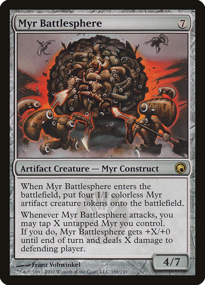 Myr Battlesphere [Scars of Mirrodin] | Boutique FDB TCG