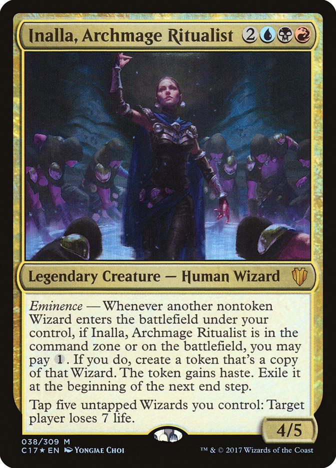 Inalla, Archmage Ritualist [Commander 2017] | Boutique FDB TCG