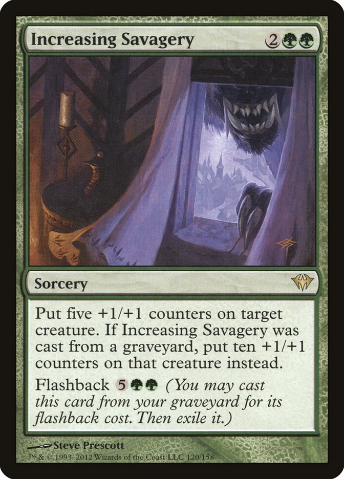 Increasing Savagery [Dark Ascension] | Boutique FDB TCG