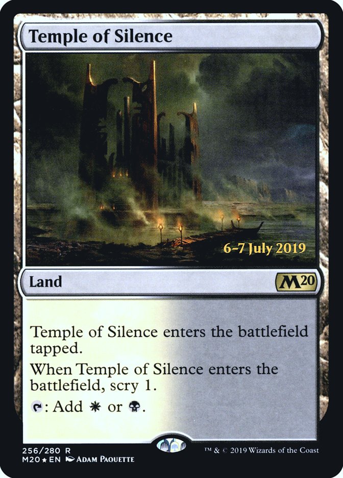 Temple of Silence [Core Set 2020 Prerelease Promos] | Boutique FDB TCG