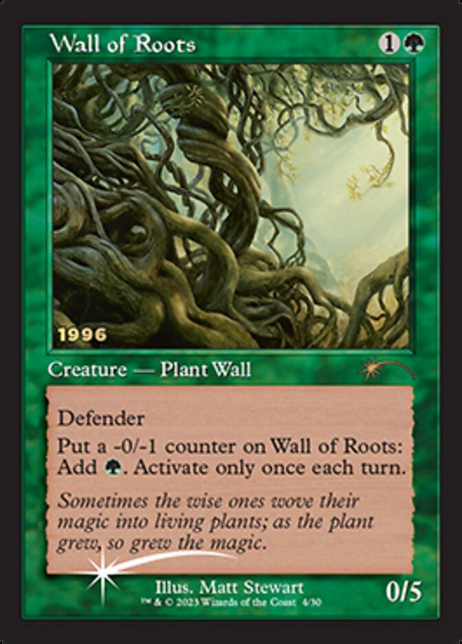 Wall of Roots [30th Anniversary Promos] | Boutique FDB TCG
