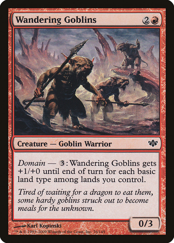 Wandering Goblins [Conflux] | Boutique FDB TCG