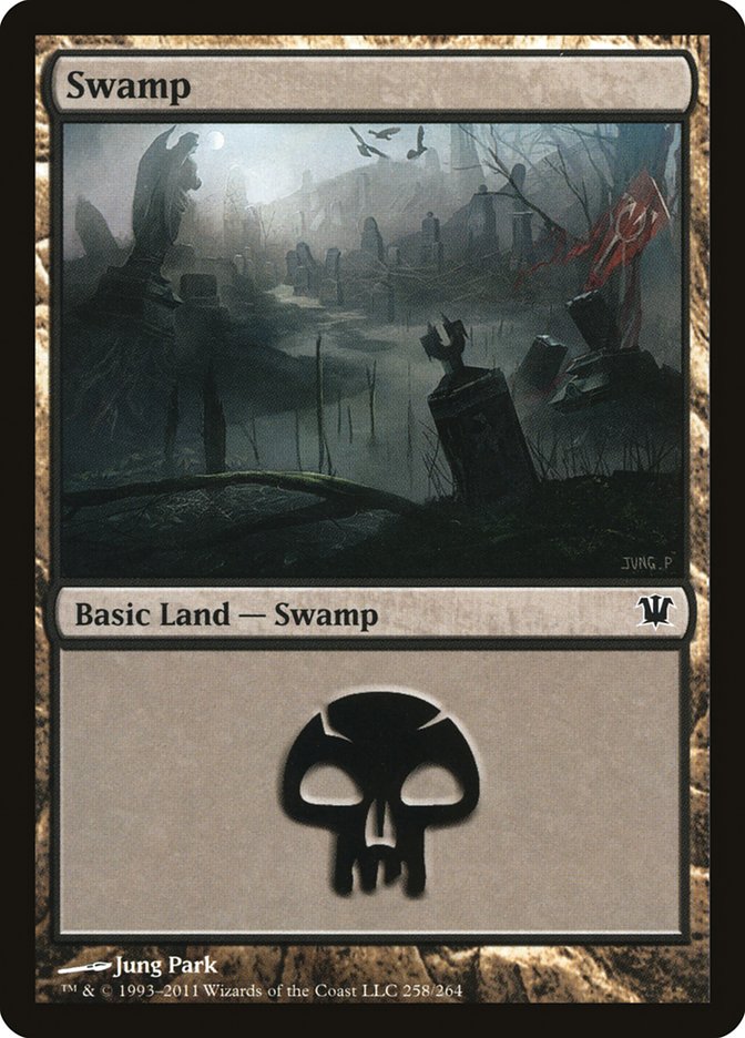 Swamp (258) [Innistrad] | Boutique FDB TCG