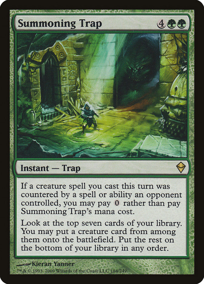 Summoning Trap [Zendikar] | Boutique FDB TCG