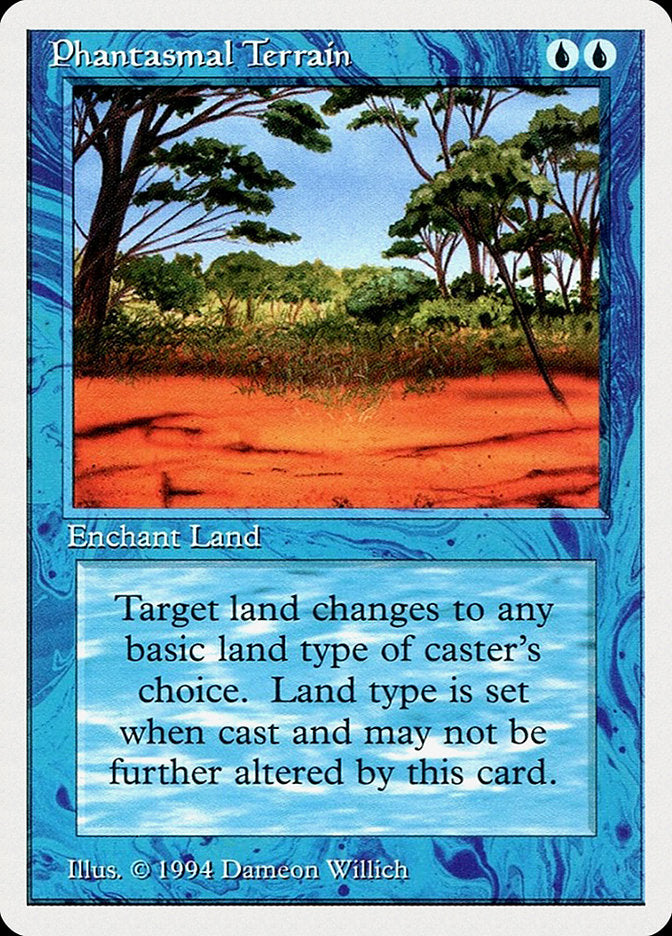 Phantasmal Terrain [Summer Magic / Edgar] | Boutique FDB TCG