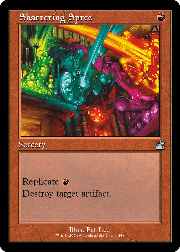 Shattering Spree (Retro Frame) [Ravnica Remastered] | Boutique FDB TCG