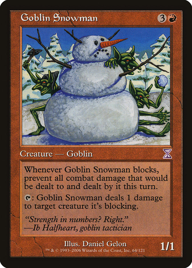 Goblin Snowman [Time Spiral Timeshifted] | Boutique FDB TCG
