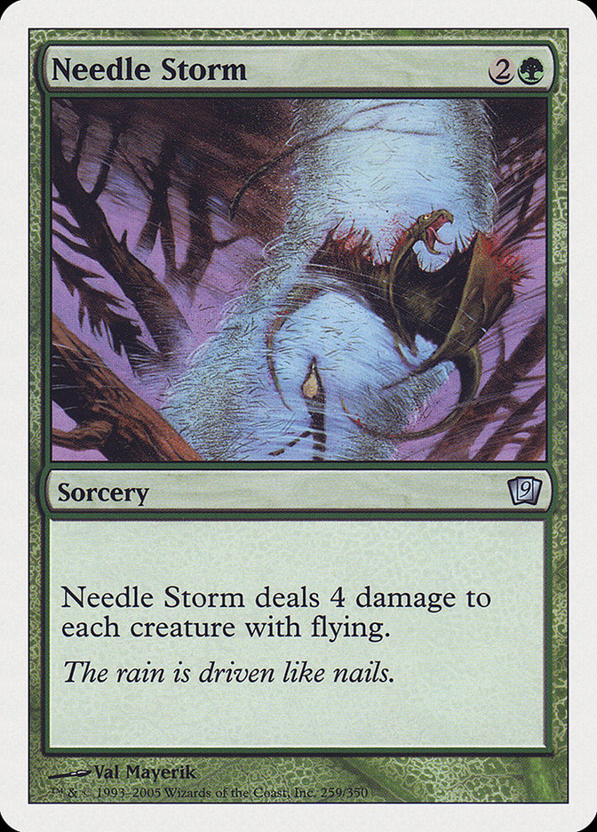 Needle Storm [Ninth Edition] | Boutique FDB TCG