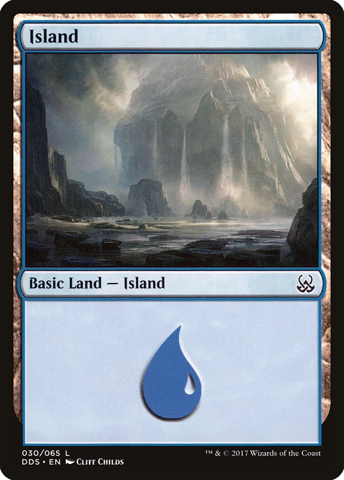 Island (30) [Duel Decks: Mind vs. Might] | Boutique FDB TCG