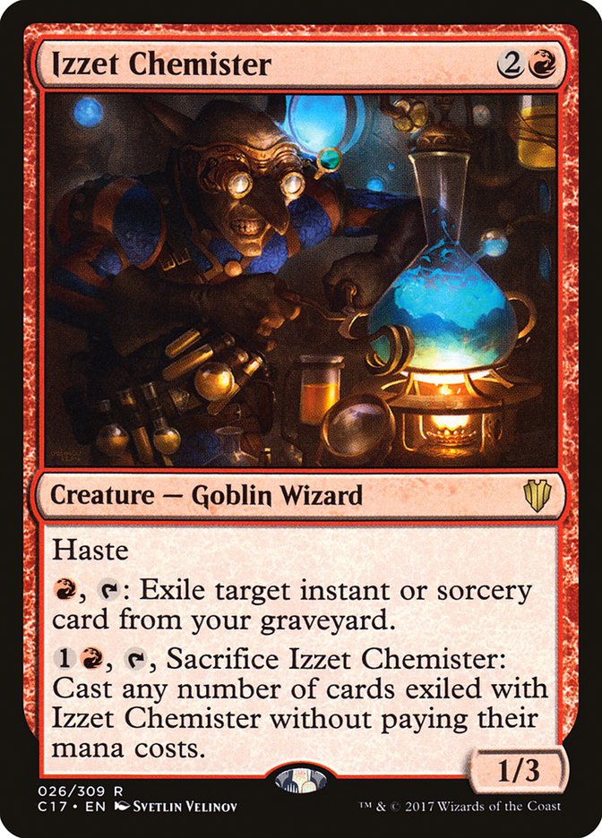 Izzet Chemister [Commander 2017] | Boutique FDB TCG