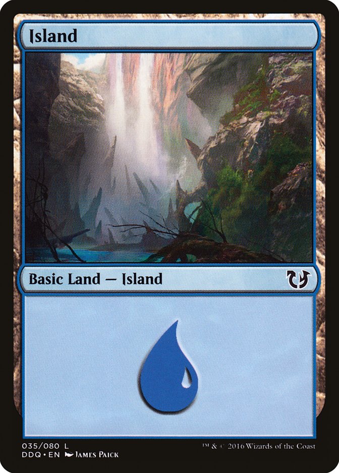 Island (35) [Duel Decks: Blessed vs. Cursed] | Boutique FDB TCG