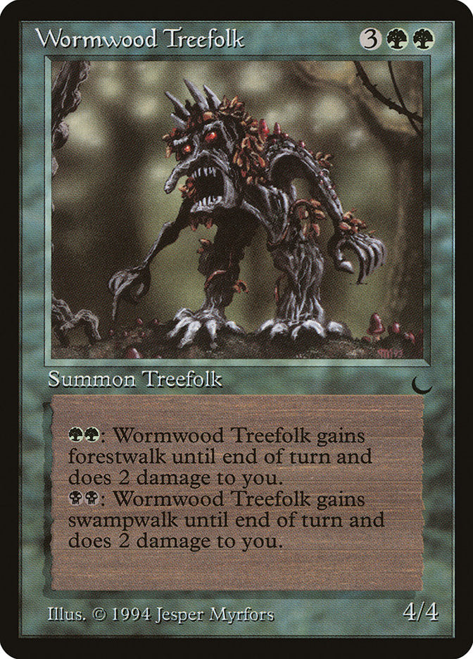 Wormwood Treefolk [The Dark] | Boutique FDB TCG