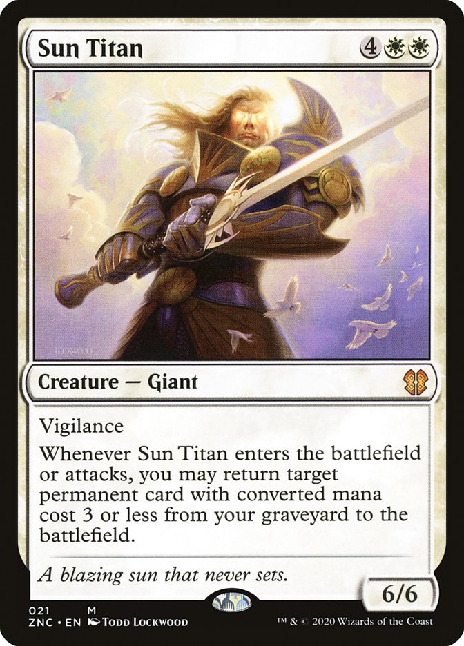 Sun Titan [Zendikar Rising Commander] | Boutique FDB TCG