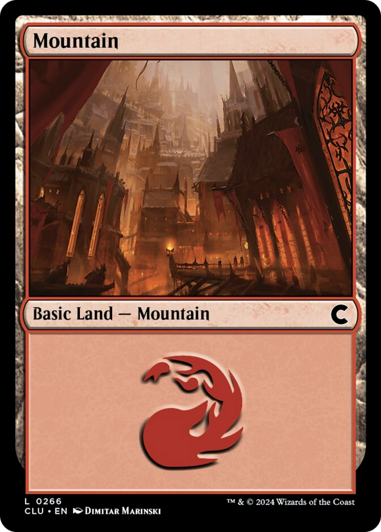 Mountain (0266) [Ravnica: Clue Edition] | Boutique FDB TCG