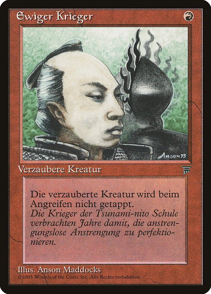 Eternal Warrior (German) - "Ewiger Krieger" [Renaissance] | Boutique FDB TCG