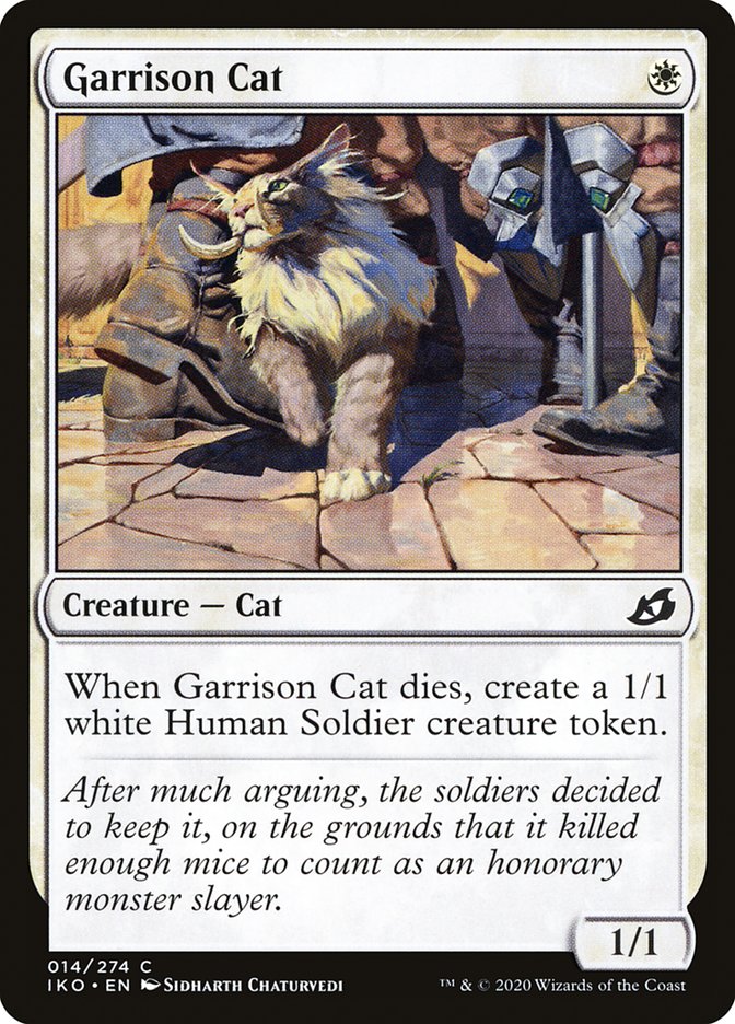 Garrison Cat [Ikoria: Lair of Behemoths] | Boutique FDB TCG