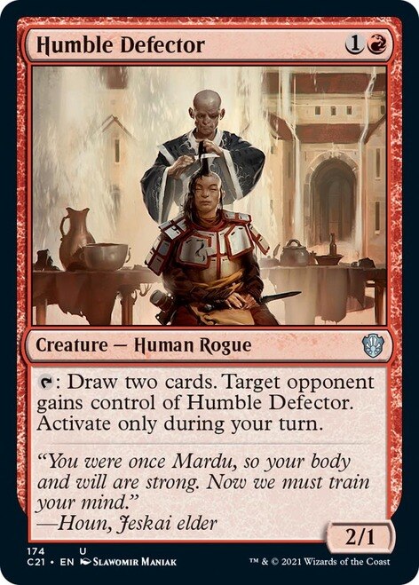 Humble Defector [Commander 2021] | Boutique FDB TCG