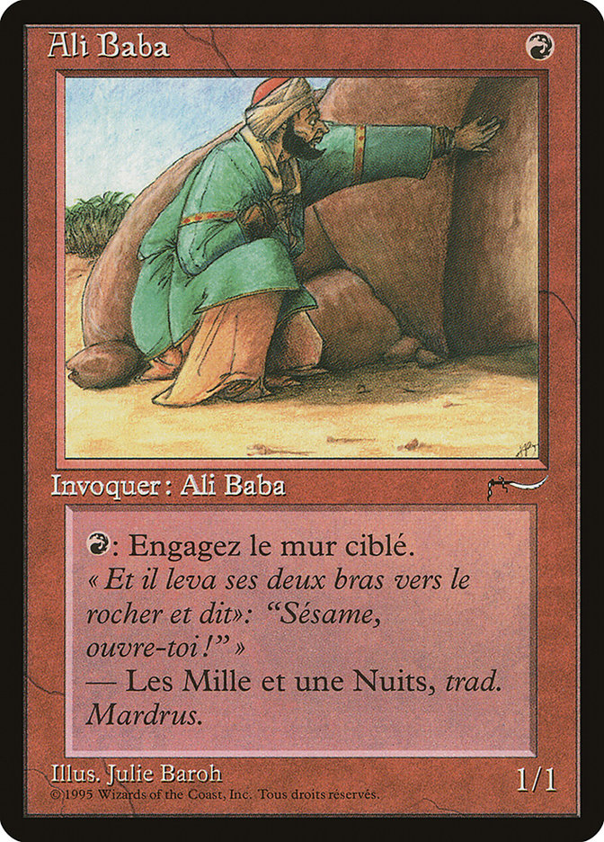 Ali Baba (French) [Renaissance] | Boutique FDB TCG