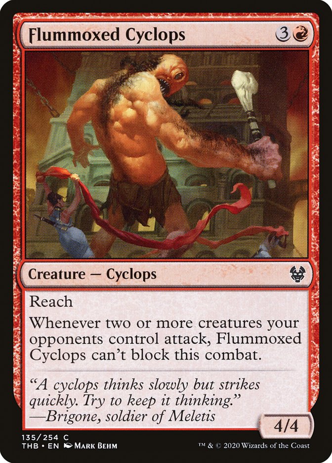 Flummoxed Cyclops [Theros Beyond Death] | Boutique FDB TCG