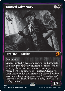 Tainted Adversary [Innistrad: Double Feature] | Boutique FDB TCG