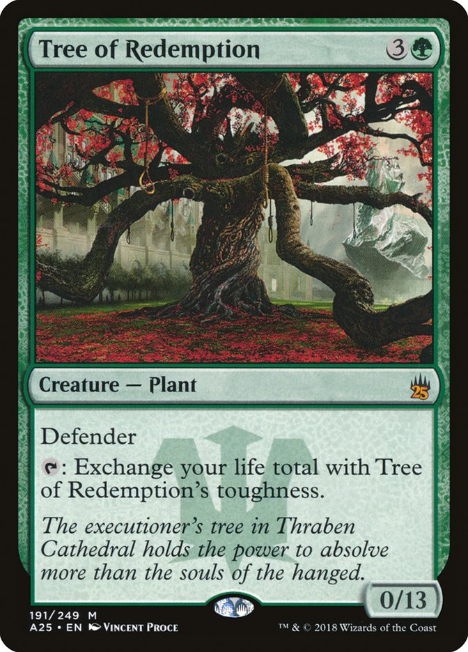 Tree of Redemption [Masters 25] | Boutique FDB TCG