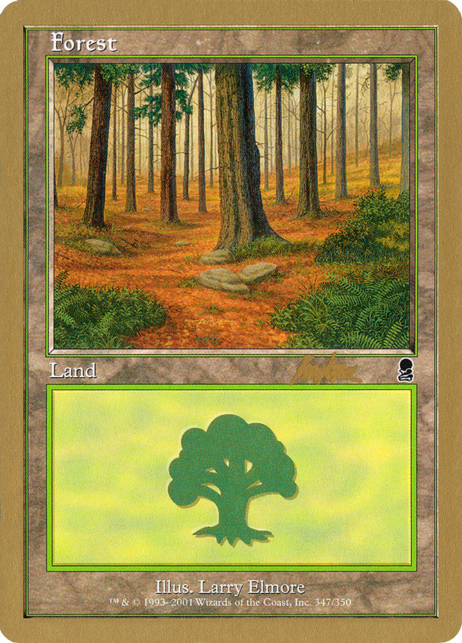 Forest (bk347) (Brian Kibler) [World Championship Decks 2002] | Boutique FDB TCG