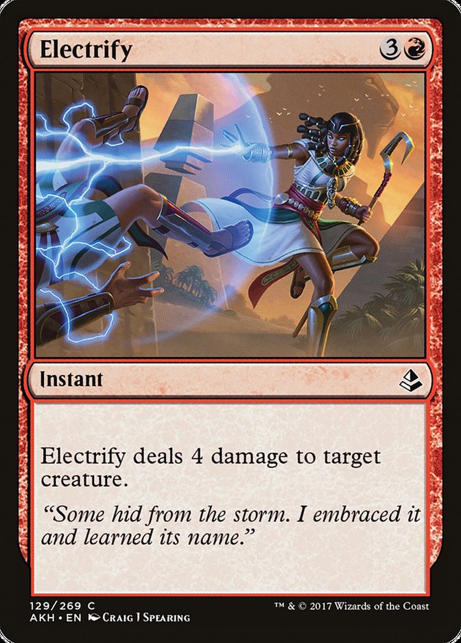 Electrify [Amonkhet] | Boutique FDB TCG