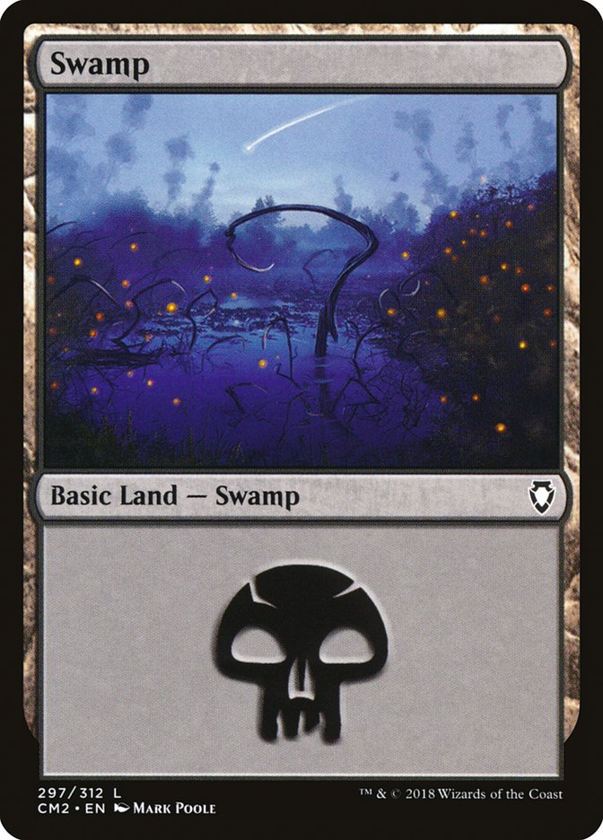 Swamp (297) [Commander Anthology Volume II] | Boutique FDB TCG
