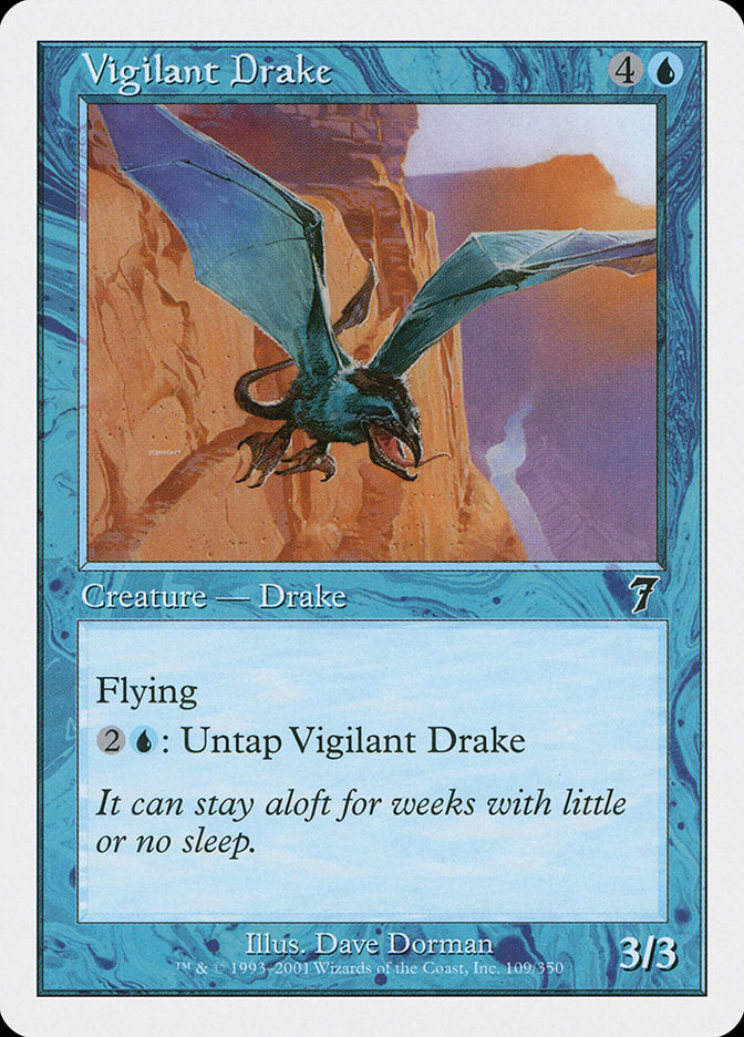 Vigilant Drake [Seventh Edition] | Boutique FDB TCG