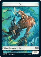 Cat // Myr (024) Double-Sided Token [Double Masters Tokens] | Boutique FDB TCG