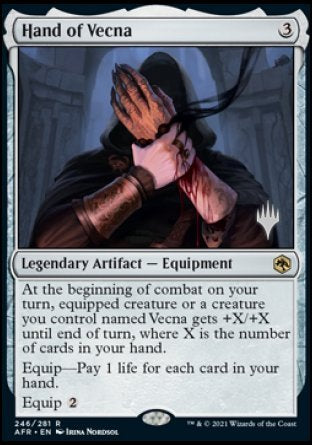 Hand of Vecna (Promo Pack) [Dungeons & Dragons: Adventures in the Forgotten Realms Promos] | Boutique FDB TCG