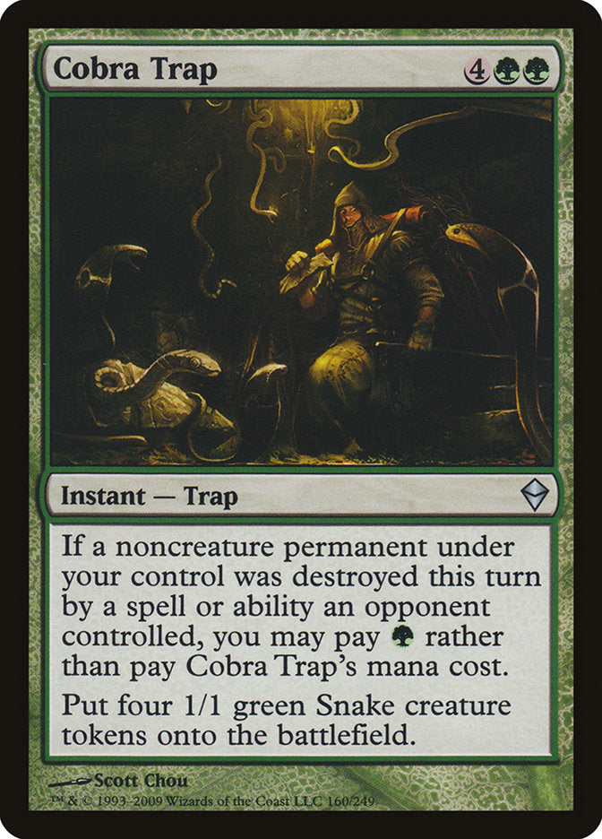 Cobra Trap [Zendikar] | Boutique FDB TCG