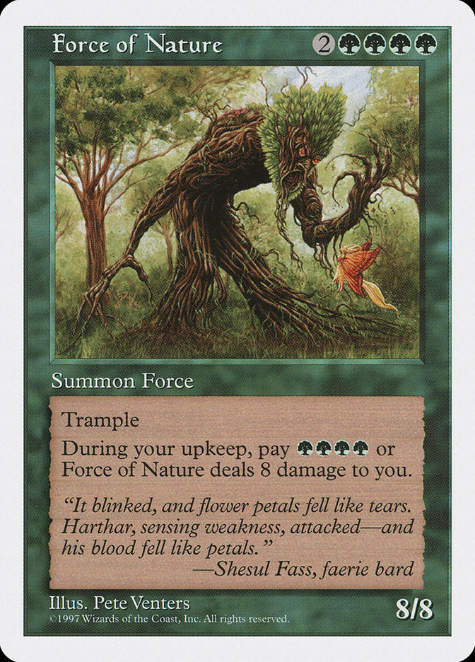 Force of Nature [Fifth Edition] | Boutique FDB TCG